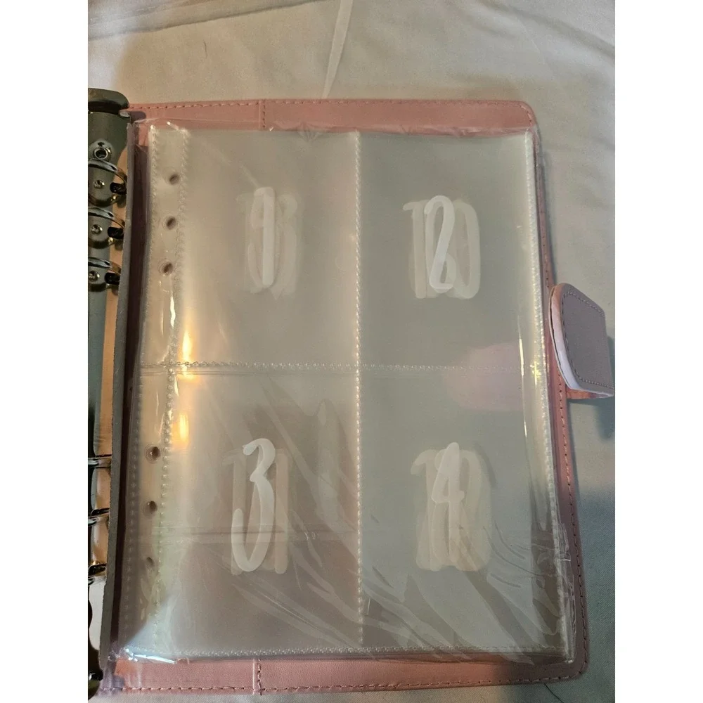 100‎ Envelopes Money Saving Challenge Binder, Save 5050 Dollars 100 Day Envelope
